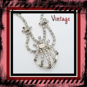 Vintage Rhinestone Necklace
